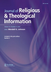 Journal Of Religious & Theological Information