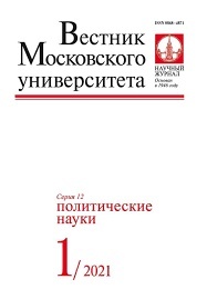 ВМУ. 12 серия - Политические науки